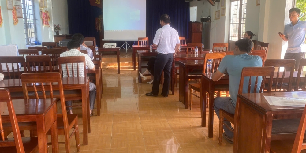 Tham vấn cộng đồng dân cư khu vực Dự án khai thác cát làm VLXDTT tại mỏ cát xã Bình Minh (vị trí 1) và xã Bình Mỹ (khu vực phía Tây- nay là mỏ cát xã Bình Chương (khu vực phía Tây), tỉnh Quảng Ngãi