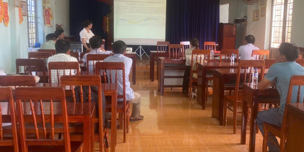 Tham vấn cộng đồng dân cư khu vực Dự án khai thác cát làm VLXDTT tại mỏ cát xã Bình Minh (vị trí 1) và xã Bình Mỹ (khu vực phía Tây- nay là mỏ cát xã Bình Chương (khu vực phía Tây), tỉnh Quảng Ngãi