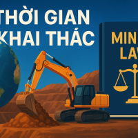 Thời gian khai thác khoáng sản – Quy định mới theo Luật Địa chất và Khoáng sản 2024