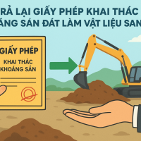Trả lại Giấy phép khai thác khoáng sản