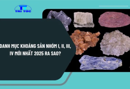 Phân nhóm mỏ khoáng sản 