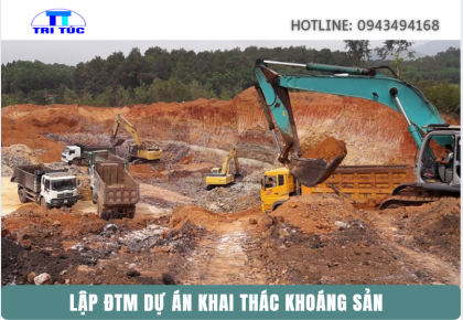 Lập ĐTM dự án khai thác khoáng sản